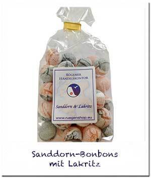Sanddorn & Lakritz Bonbons