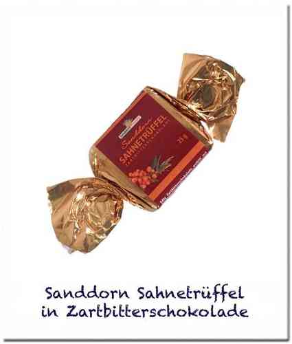 Sanddorn-Zartbitter-Happen, 25 g