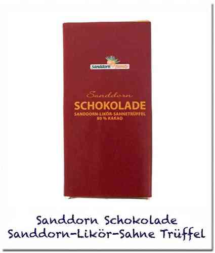Sanddorn Schokolade: Sanddorn-Likör-Sahnetrüffel