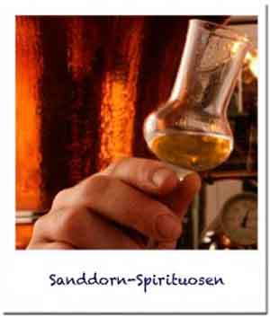 Sanddorn-Spirituosen