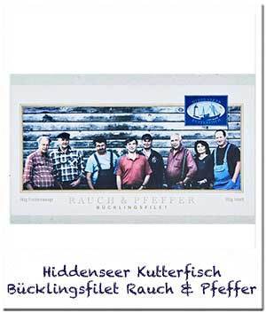 Hiddenseer Kutterfisch: Bücklingsfilet Rauch & Pfeffer