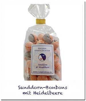Sanddorn & Heidelbeere Bonbons