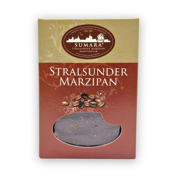 Stralsunder Espresso Marzipan Tafel, 100g - MHD 29.02.24