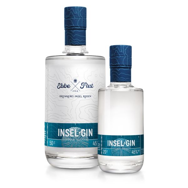 Ebbe & Flut - Insel Gin - mit Sanddorn, 45% vol