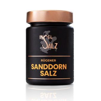 Insel Salz: Sanddornsalz goldig salzig sauer 160g